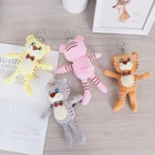 1 шт. милая мягкая кукла Тигр плюшевая игрушка животное игрушка кулон подарок брелок лучшие подарки для детей 17 см