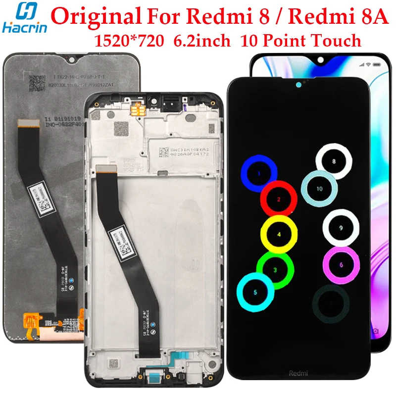 

Дисплей с тачскрином для Xiaomi Redmi 8, 8A, 6,22 дюйма