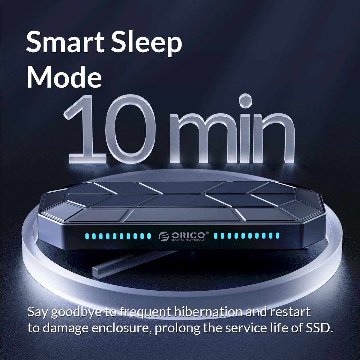 

ORICO RGB M2 SSD Case NVME Enclosure M.2 to USB Type C 3.1 Gen2 10Gbps SSD Box Cool Game Style M.2 SSD Case