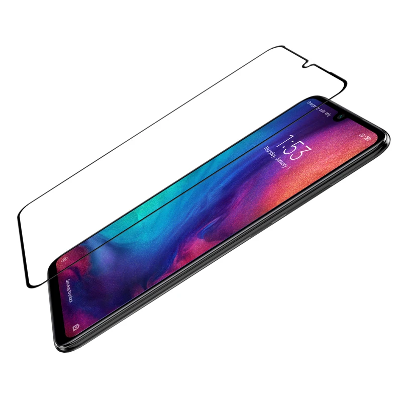 Redmi note 7 защитная пленка из закаленного стекла NILLKIN XD CP + MAX для защиты от взрыва Xiaomi