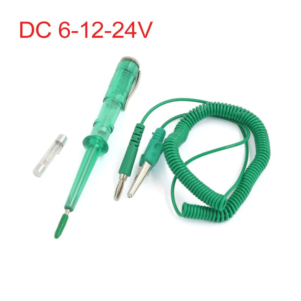 Тест-карандаш DC 6V/12V/24V для автомобиля грузовика мотоцикла напряжения цепи тест er
