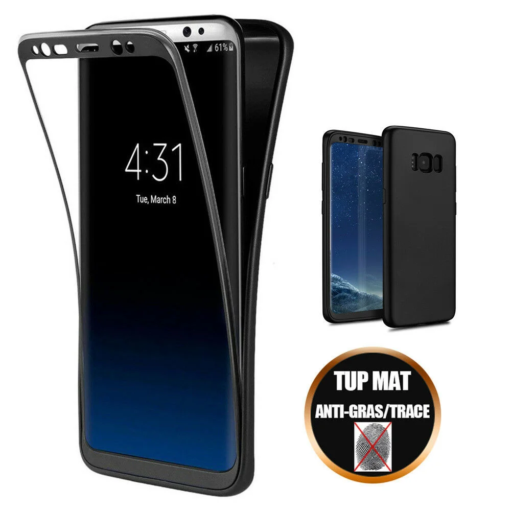 

Etui Housse Coque Intégral silicone 360 Pera chocs Bumper For Samsung S7 S8 Note8