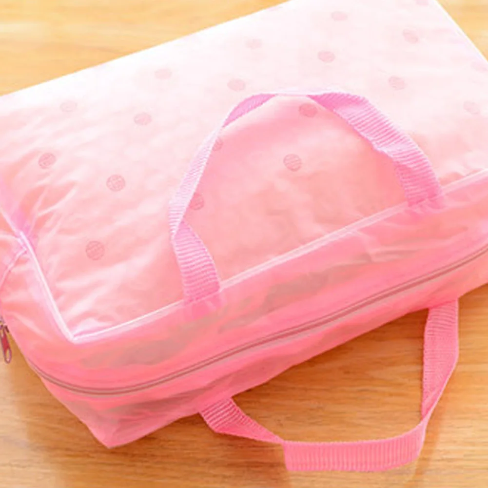 

Women Waterproof PVC Makeup Bag Gilrs Portable Cosmetic Storage Handbag High Quality Cute Toiletry Bag Hot Sale