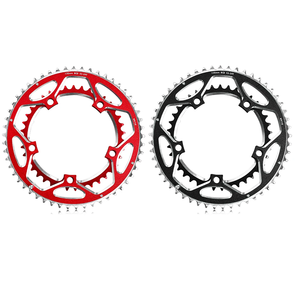

Bike Chainring Sprocket 130BCD Aluminum Alloy 39T-53T MTB Bike Chain Ring Bicycle Sprocket Cycling Accessories
