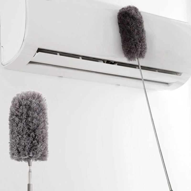 Практичная тряпка из микрофибры выдвижной бытовой очиститель пуховая