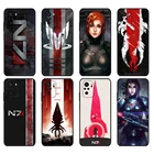 Черный чехол из ТПУ для Xiaomi Redmi 9T, чехол для Redmi Note 9T, Note 10 Pro, чехол N7 Mass Effect