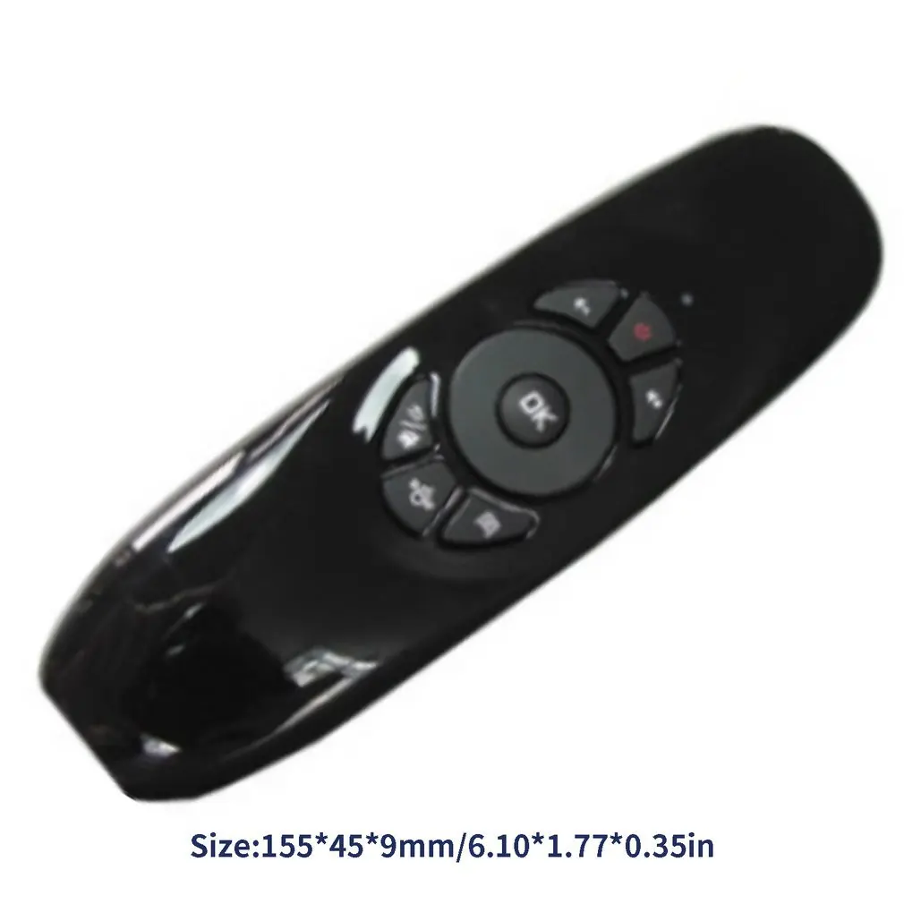 

C120 Multi-Language Version Wireless Air Mouse Mini Keyboard Mouse Somatosensory Gyroscope Double-Sided Remote Control