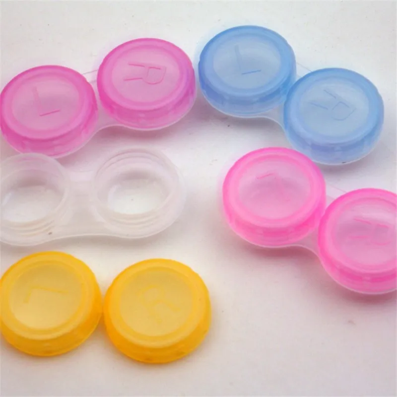 10 шт. переносная косметическая коробка для контактных линз чехол ухода за