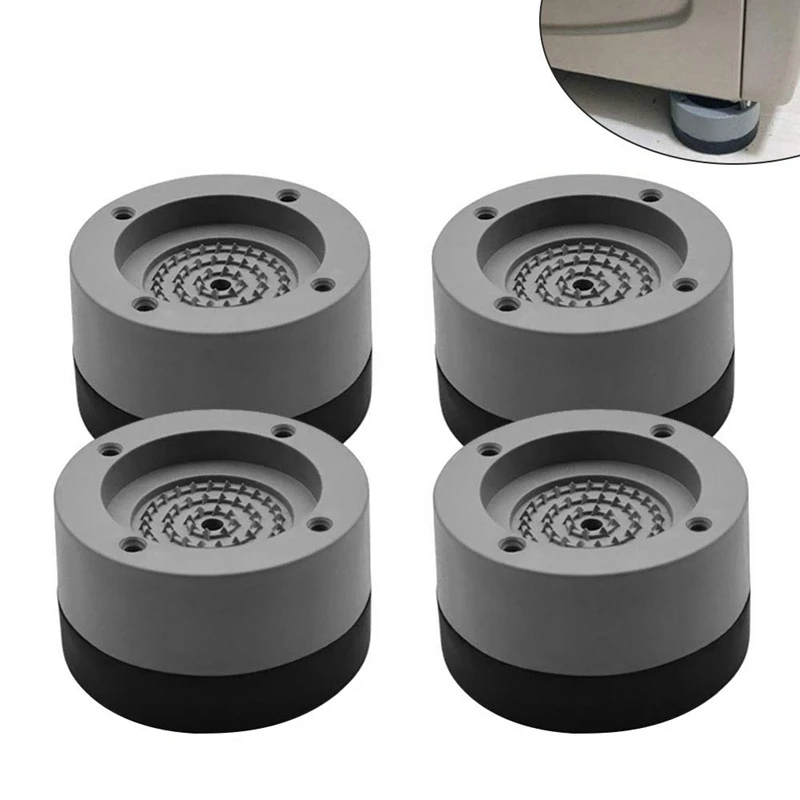 Подкладки для ног стиральной машины 4 шт. противоскользящие резиновые подкладки