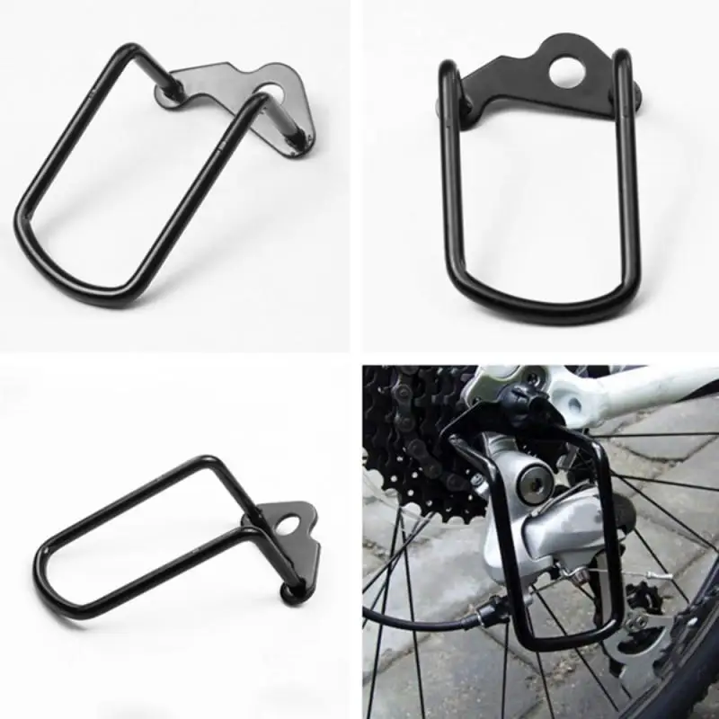 

Hot Sale Bicycle Chain Gear Protector Back Rear Derailleur Guard Cycling Mountain Road Bike MTB Gear Steel Iron Protect Rack