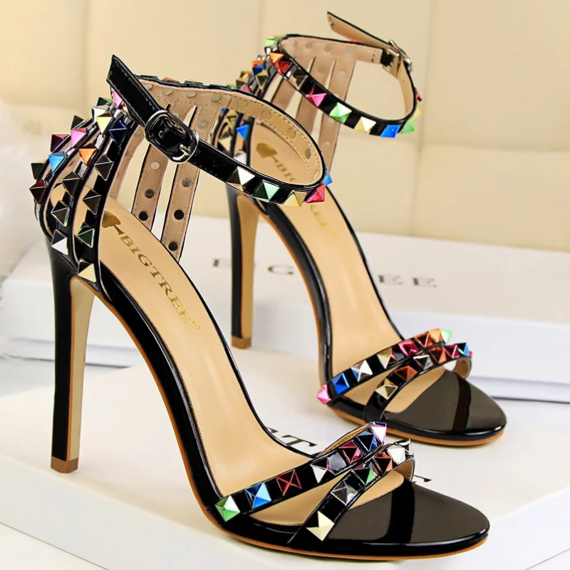 Женские туфли на шпильке классические женские свадебные вечерние высоком