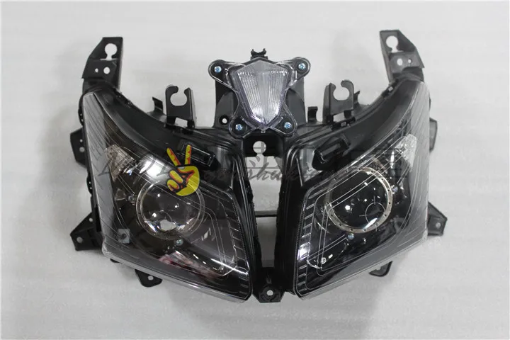 

Motorcycle high quality headlights LED black fit for tmax530 2013 2016year