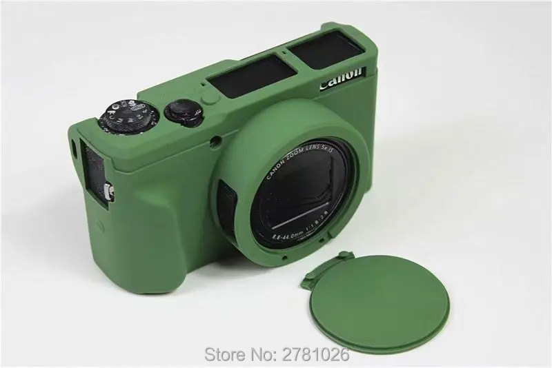 Чехол для камеры Canon G5X2 G5 X Mark II защитный силиконовый мягкий чехол мягкая оболочка