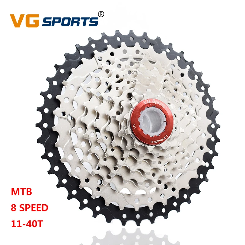 VG sports 8 скоростей 11 42T 40T 36T MTB Кассетный велосипед freewheel sprocket cdg S горный 34T 32T