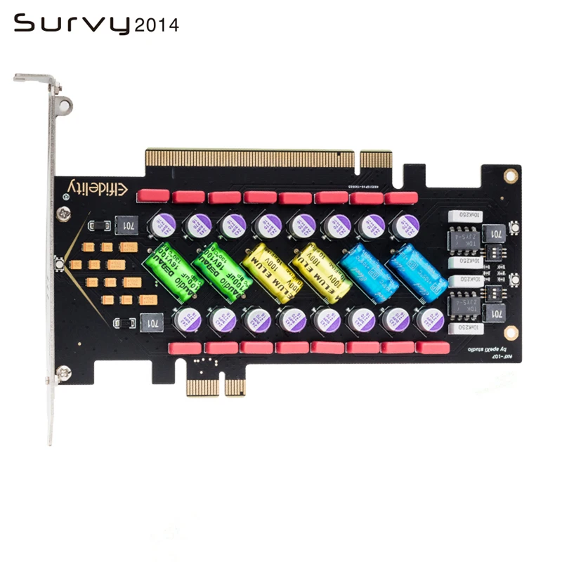 1 шт. Elfidelity PC Hi-Fi фильтр питания карты PCI/PCI-E HiFi PC аудио Мощность puriфик