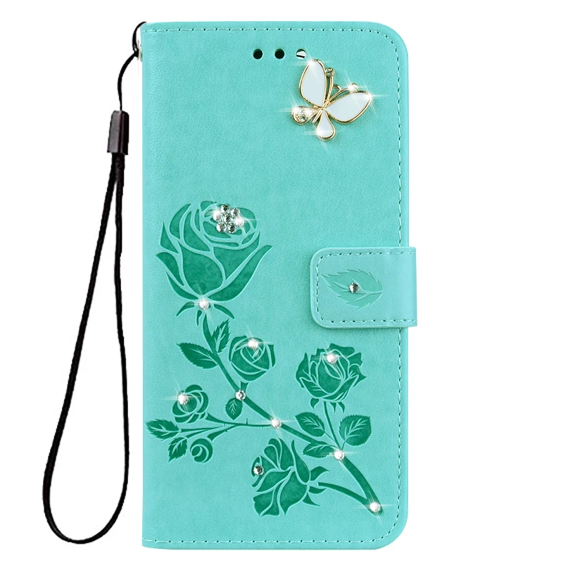 Чехол бумажник для телефона Sony Xperia L1 L2 L3 G3311 G3313 H3321 H4311 L4312 с цветочным узором