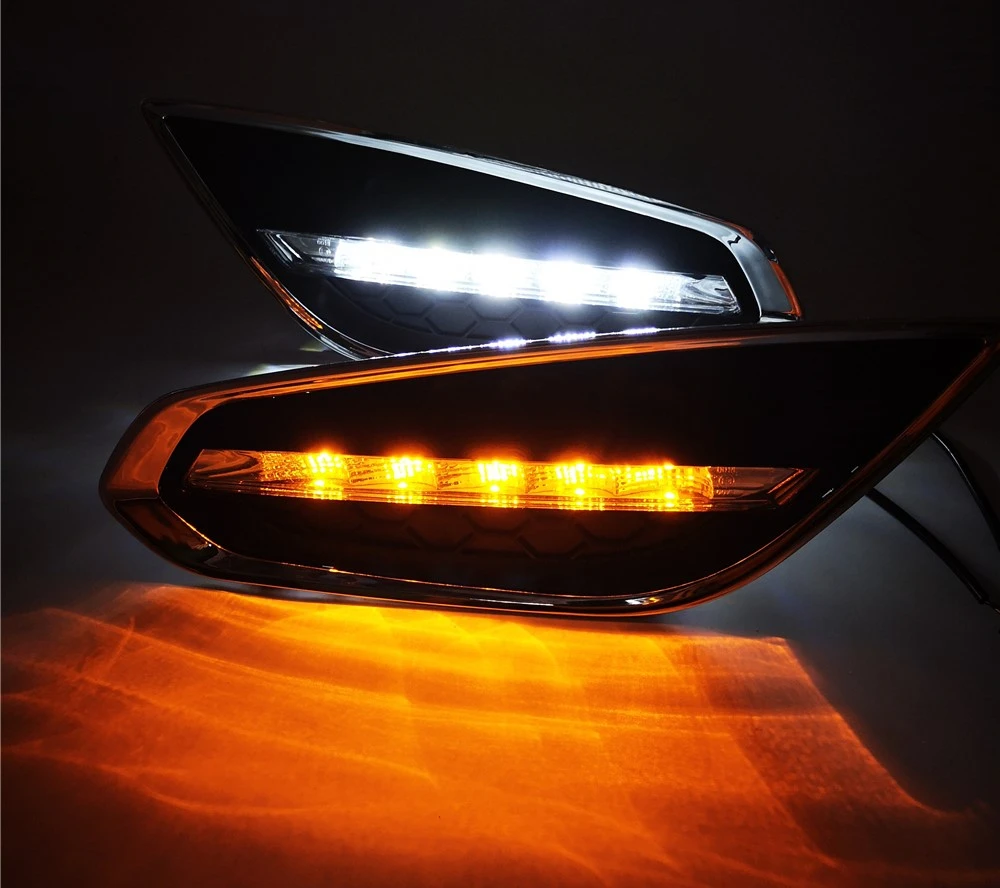 CSCSNL 1 комплект DRL для Volvo S60 2009 2010 2011 2012 2013 светодиодный Габаритные огни дневного
