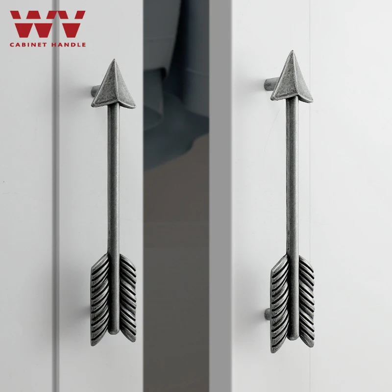 WV латунные ручки шкафа креативные золотые дверные и тяги для кухонный шкаф буфет