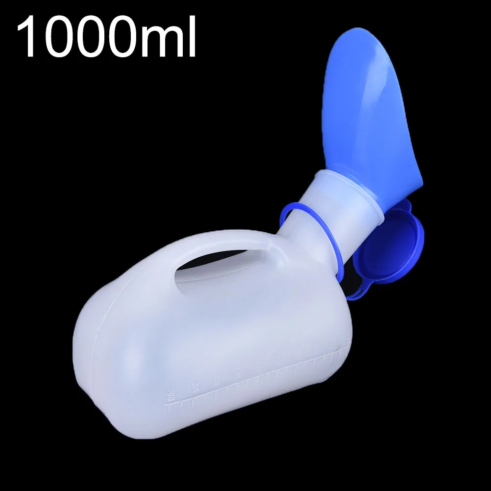 

1000ML Portable Urinal Toilet Aid Bottle Outdoor Camping Car Journey Travel Kit Male for Women Men Urine Bottle Feminine Adaptor