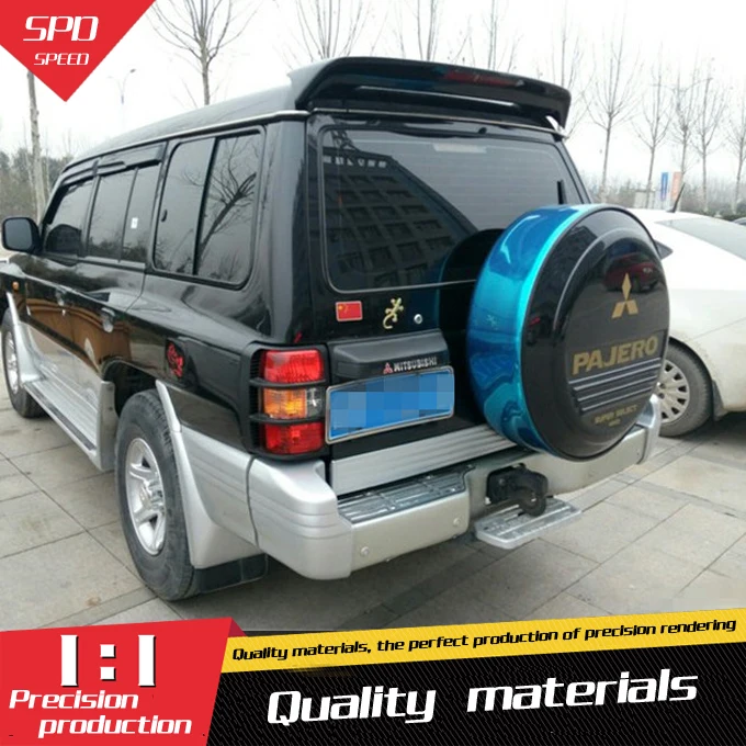 Спойлер для Mitsubishi V33 Pajero задний спойлер из АБС пластика V45|rear spoiler|car rear wingrear wing |