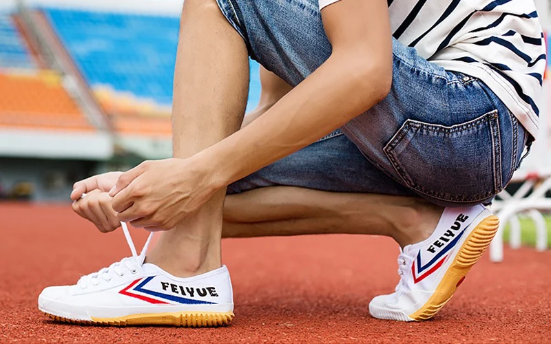 Feiyue/Обувь для боевых искусств; обувь кунг-фу; парусиновая резиновая подошва; Мужская и женская обувь на плоской подошве; таэквондо; дышащие кроссовки