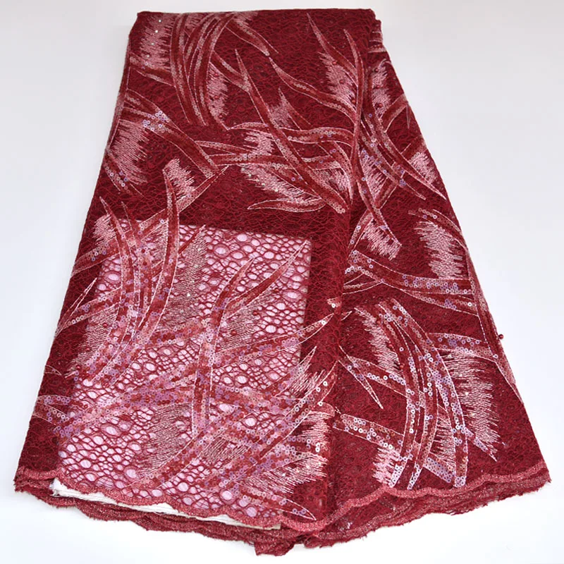 Кружевная ткань с блестками и вышивкой африканская французская органза