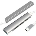 USB C концентратор 3,0 Тип C 3,1 4 порта мульти разветвитель адаптер OTG для Lenovo Xiaomi Macbook Pro 13 15 Air Pro PC Компьютерные аксессуары