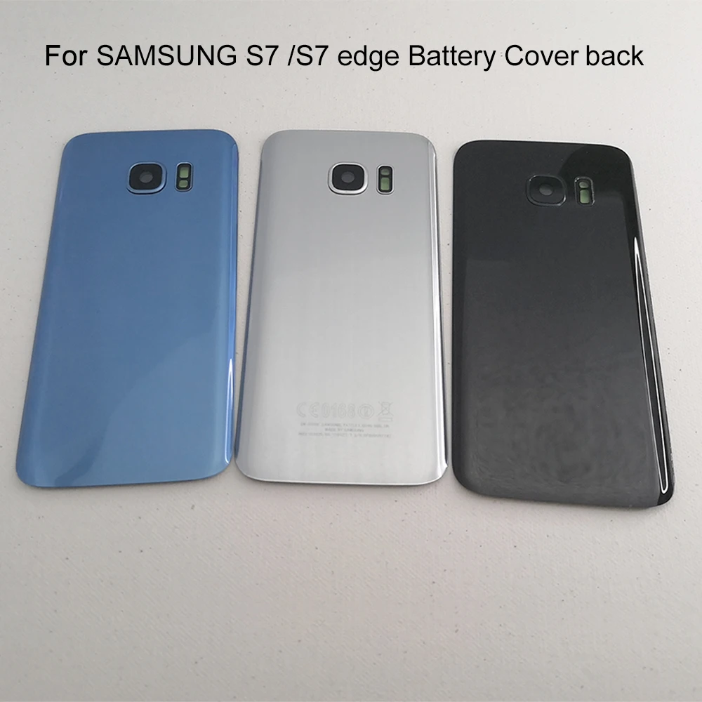 100% Новая задняя крышка аккумулятора для Samsung Galaxy S7 G930F / EDGE G935F сменная + LOCO|Корпусы