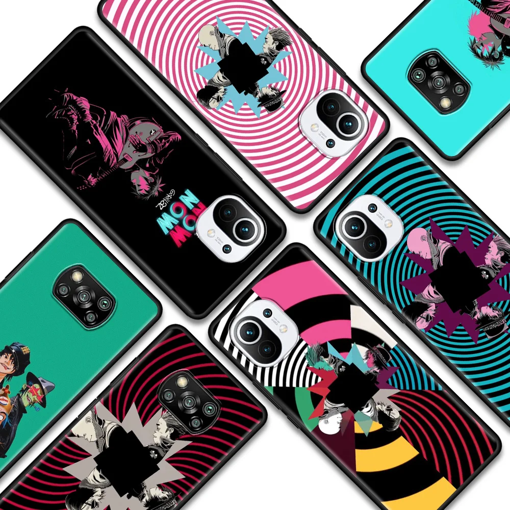 Чехол для Xiaomi Poco X3 NFC F3 GT M3 M4 Pro F1 Mi Civi 9T 10T 11T Note 10 Lite Funda Gorillaz The Now Animal | Мобильные
