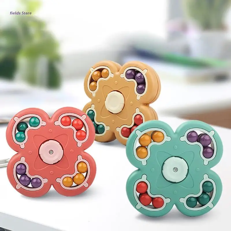 

1Set Sensory Fidget Brain Developmental Double Side Spinner Educational Playsets