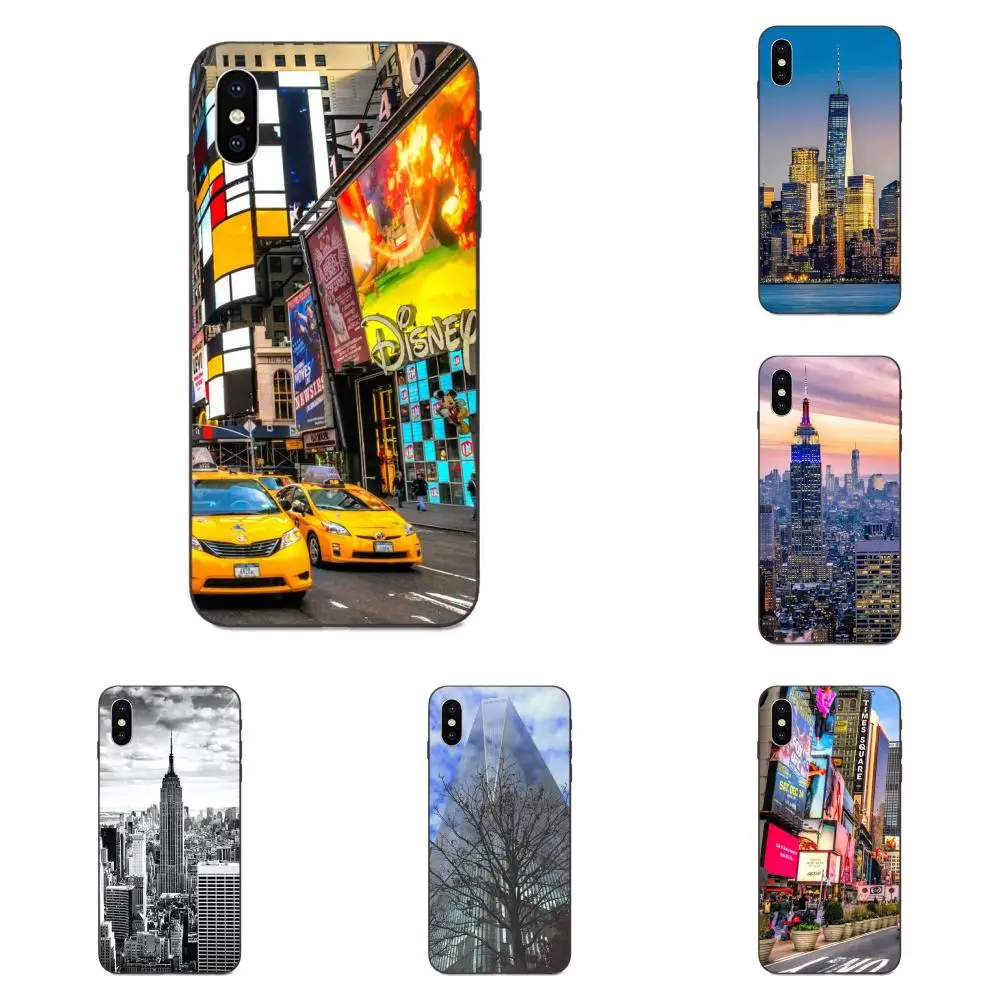 Мягкий чехол для Huawei nova 2 2S 3i 4 4e 5i Y3 Y5 II Y6 Y7 Y9 Lite Plus Prime Pro 2017 2018 2019 Nyc New York Cities |