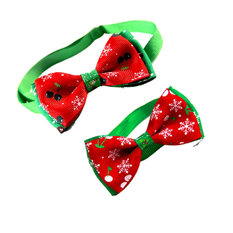 Домашнее рождественское ожерелье Регулируемый ремень для кошки ошейник собаки