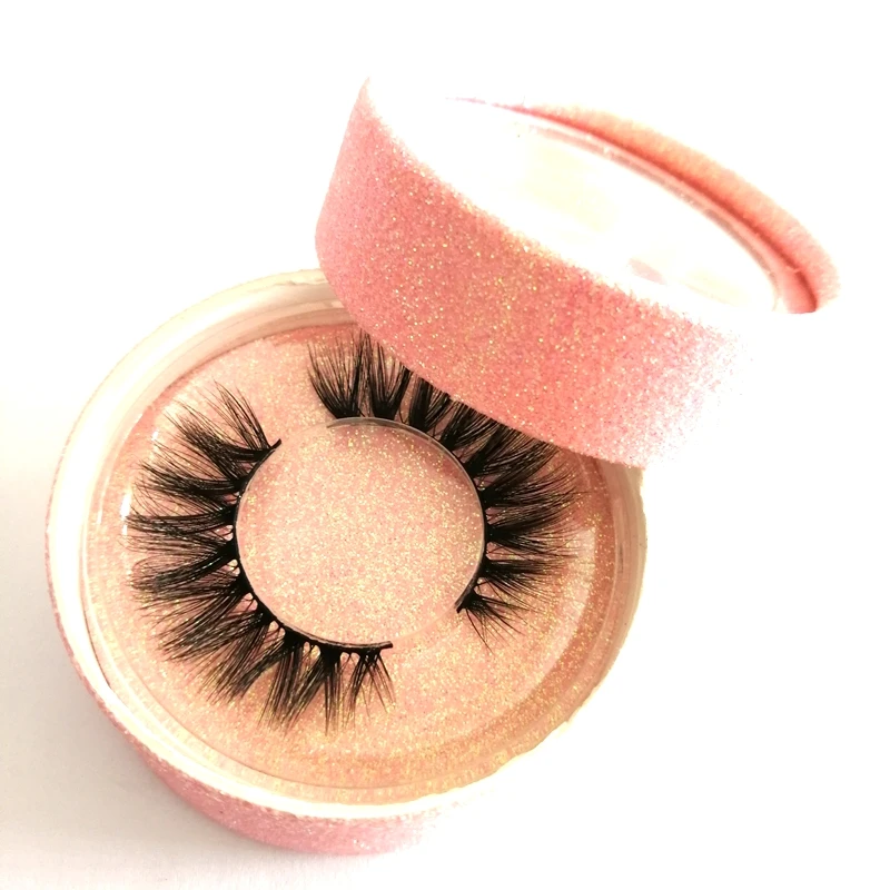 Искусственные норковые ресницы 3D протеиновые из шелка 100% ручная работа