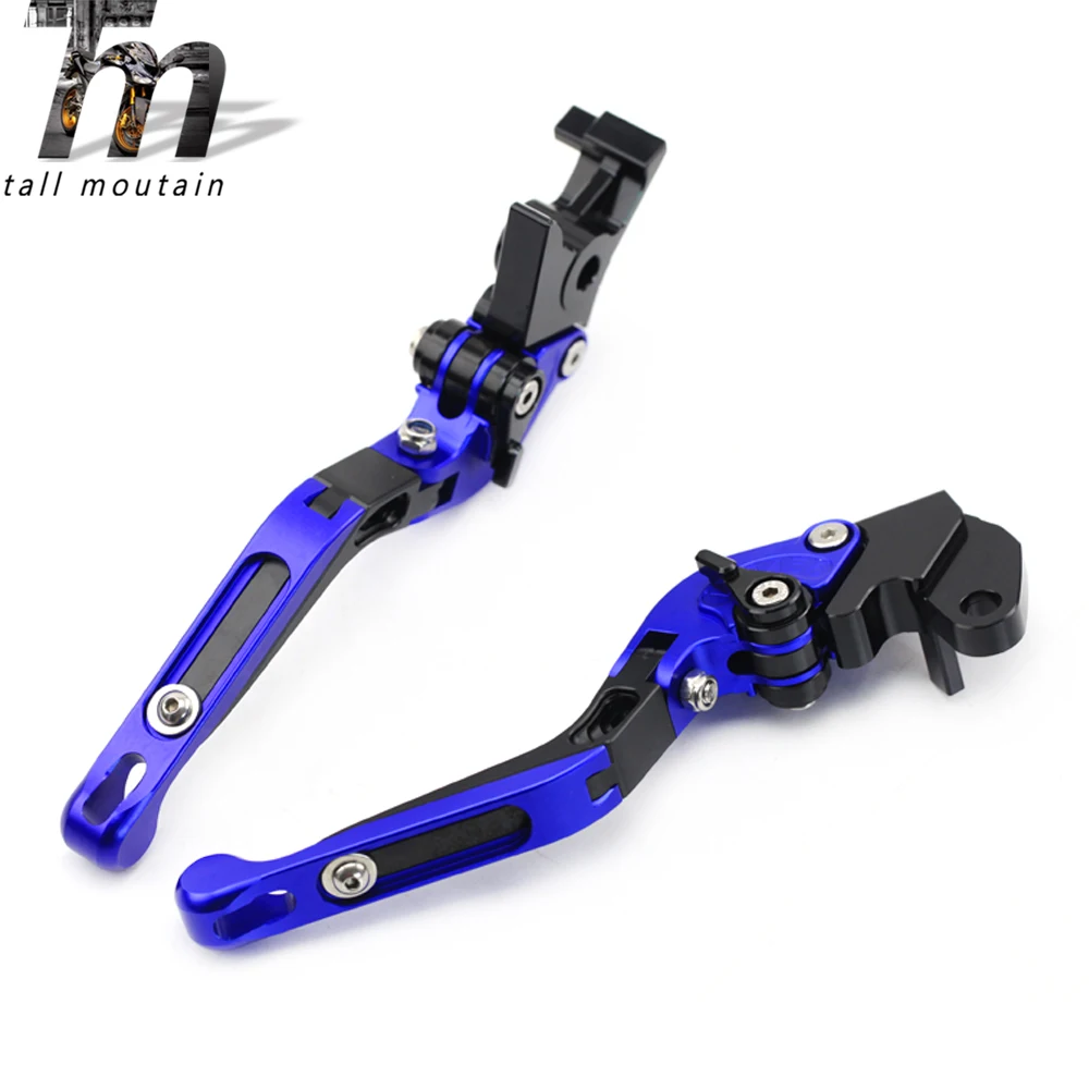 Тормозной рычаг сцепления для YAMAHA YZFR1 YZF R1 2009 2014 синий + черный мотоцикл