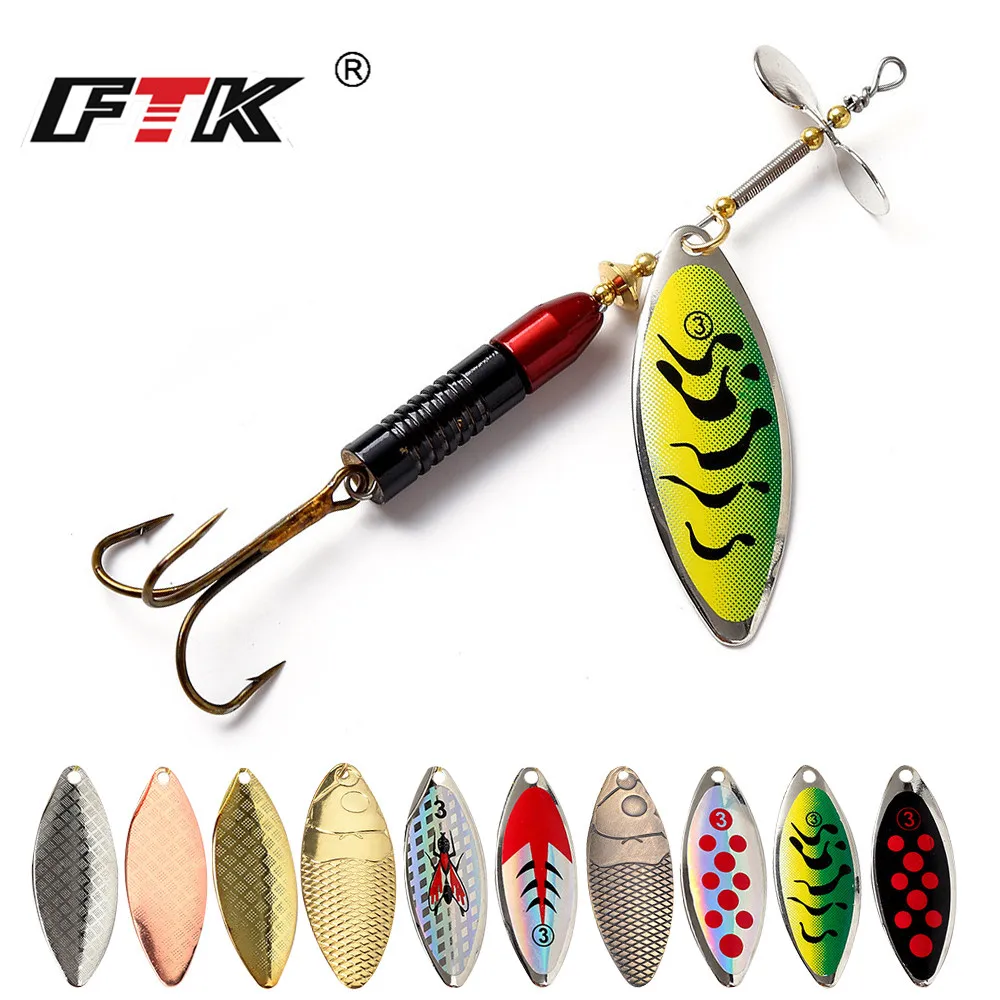 FTK 1 шт. длинная наживка для спиннинга приманки рыбалки рыбалка Спиннер с