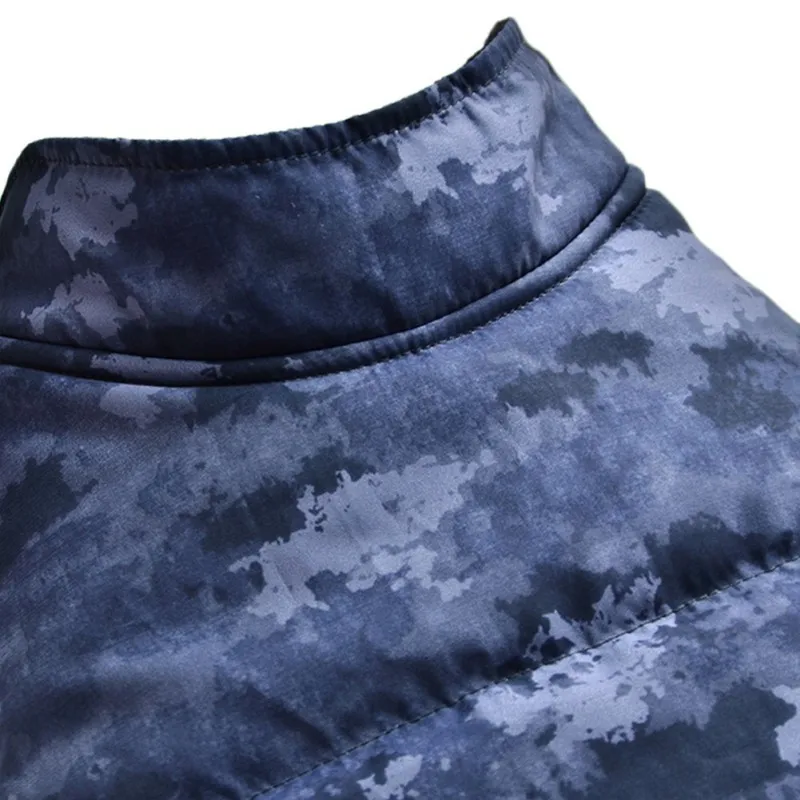 Pet Autumn Winter European America Style Camouflage Clothes Simple Cotton Padded Magic Stickers Vest For Small Medium Dogs | Дом и сад