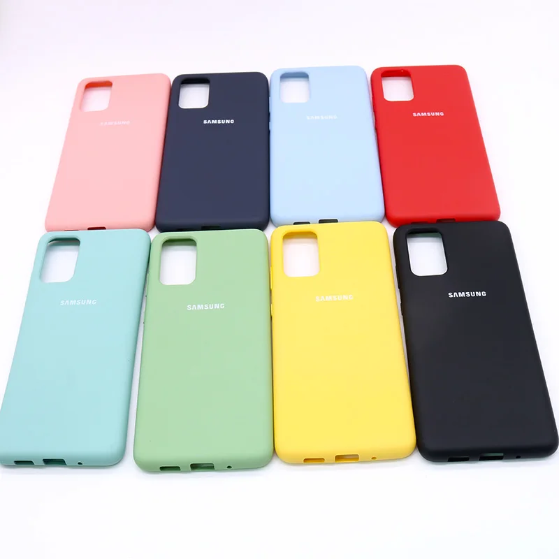 Для оригинального Samsung Galaxy S20Ultra S20plus S11e шелковистый силиконовый чехол высокого