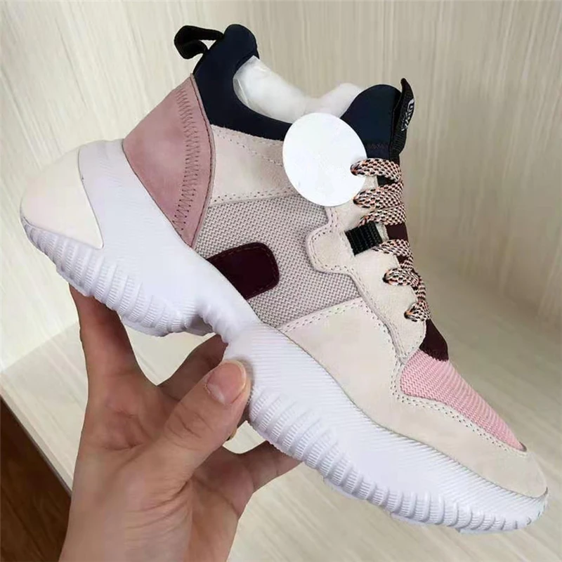 

Spring Autumn New Brand Female Running Shoes High-quality Luxury Designer Women's Sneakers Tennis Sports Handmade Ladies Shoes