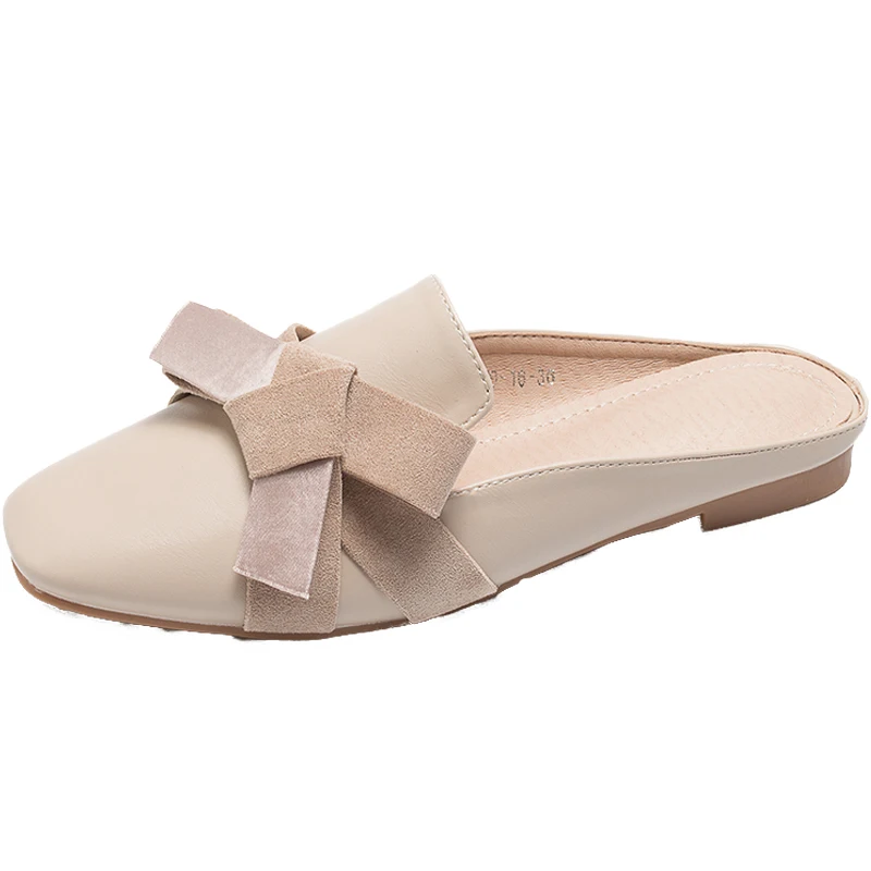 Женские туфли на низком каблуке удобные дышащие без застежки повседневная обувь