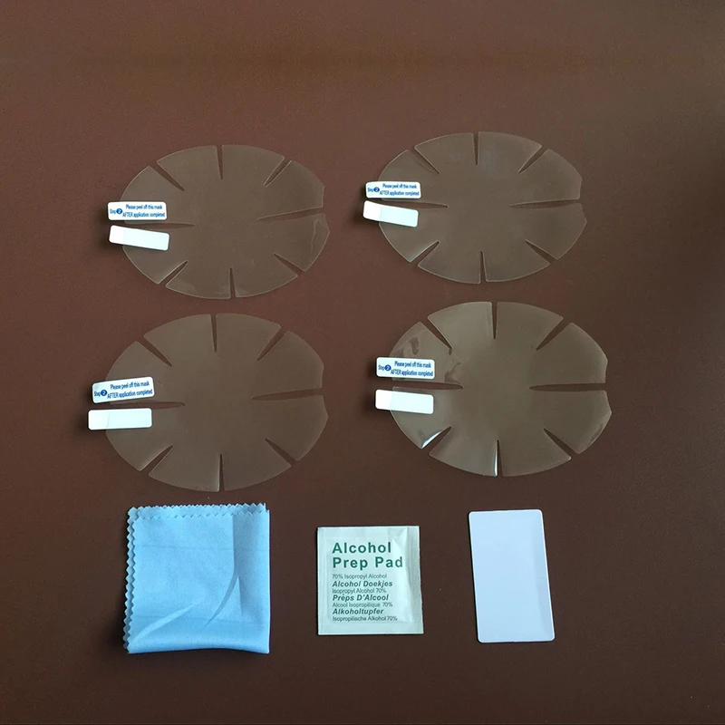 4 шт. для Mercedes Smart Forfour 453 прозрачная защитная пленка ручки двери автомобиля от