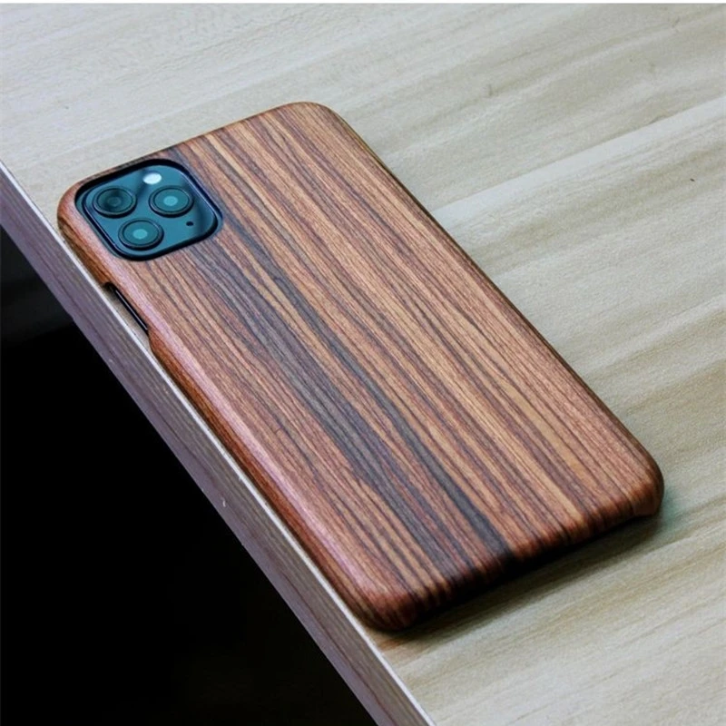 

Wooden Luxury Cherry Wood Phone Hard Case For iPhone 13 11 12 Pro MAX Mini XS XR 7 8 Plus