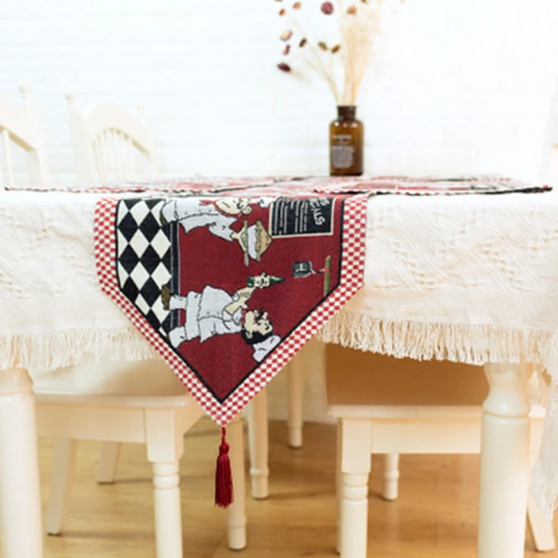 1 шт. Рождественский настольный флаг украшение для свадебной вечеринки 33*180 см