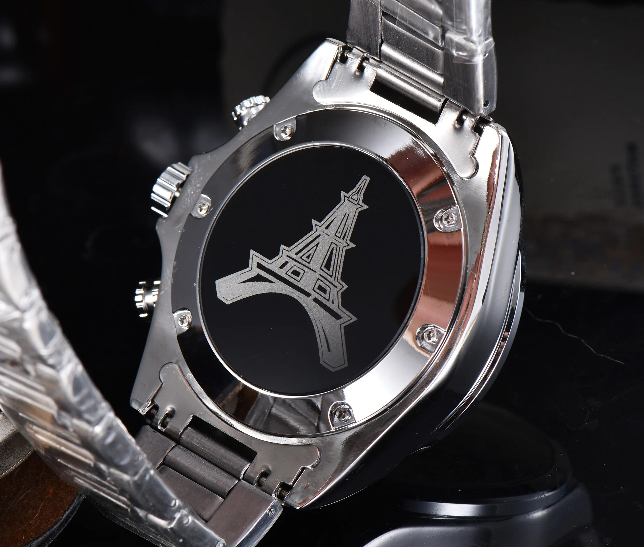 

luxury watch mens watch TAG quartz movement stainless steel strap all functional small dial work stopwatch watches for men