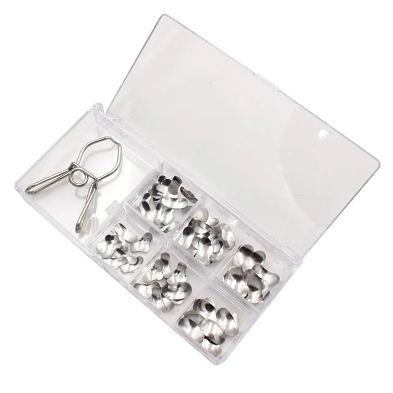 100 шт./кор. жеруха лекарственная литья зеленый отбеливание зубов Треугольники