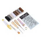 29x Кожаные Рабочие Набор инструментов Набор товары для шитья и рукоделия шить, делая инструмент для проделывания отверстий может быть использован для того, чтобы шить на сиденье в машину на диван ковер