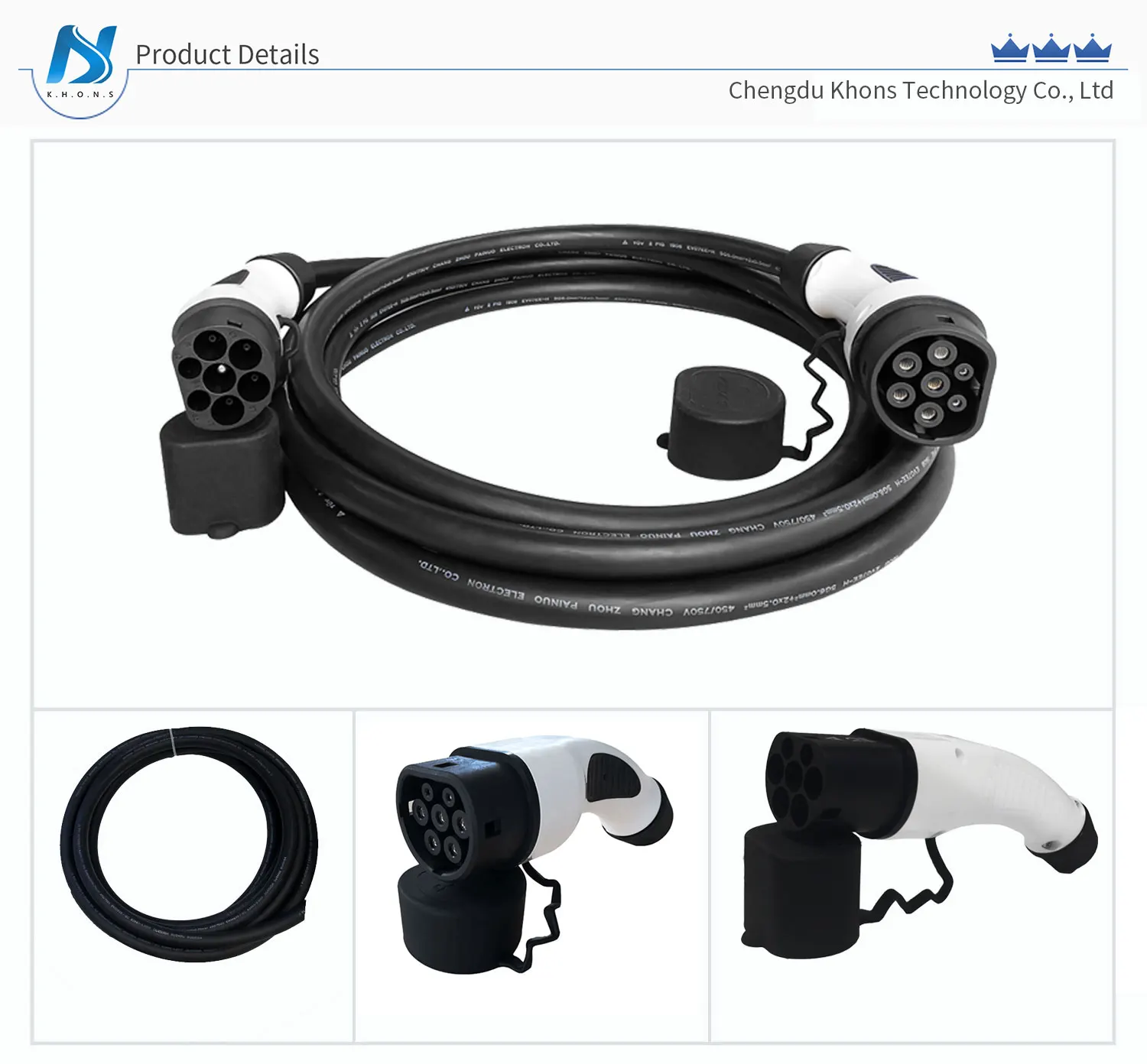 

Mode 3 IEC 62196 EV cables