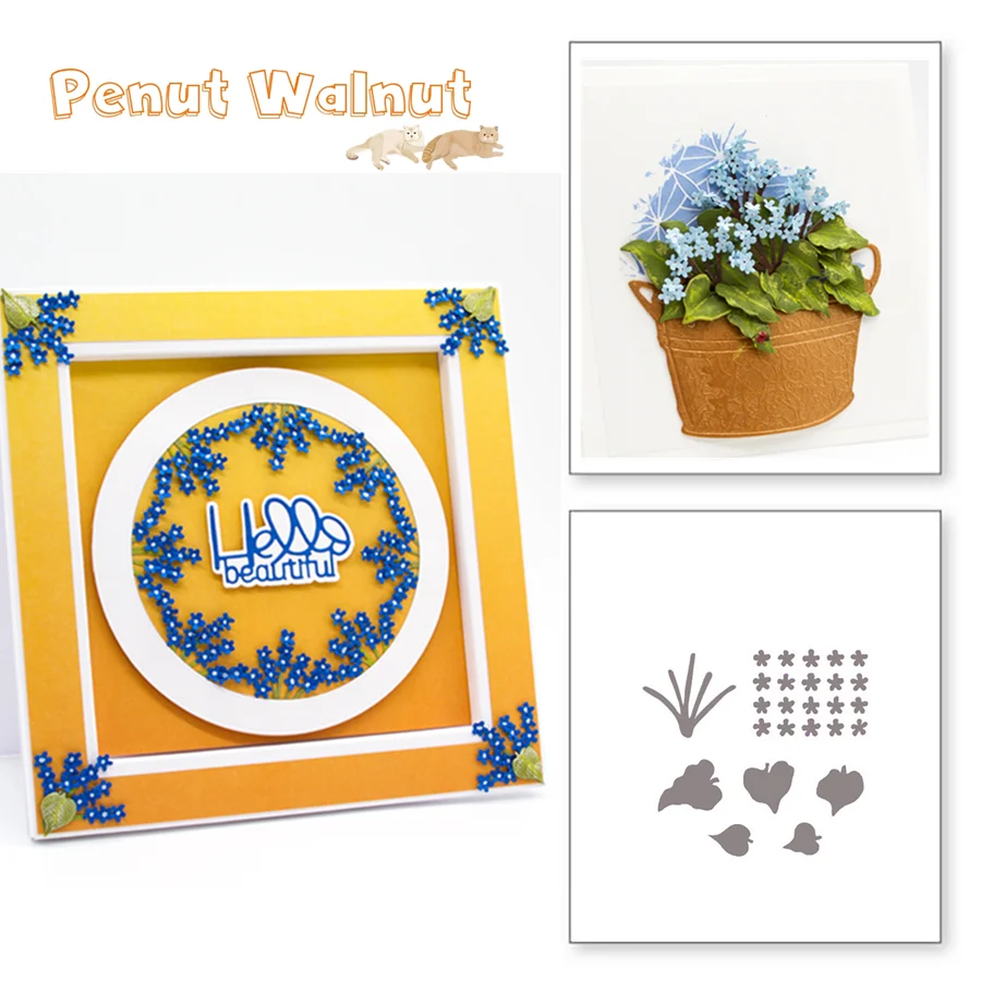 Бруннера также просмотрел весенние металлические режущие штампы DIY трафареты