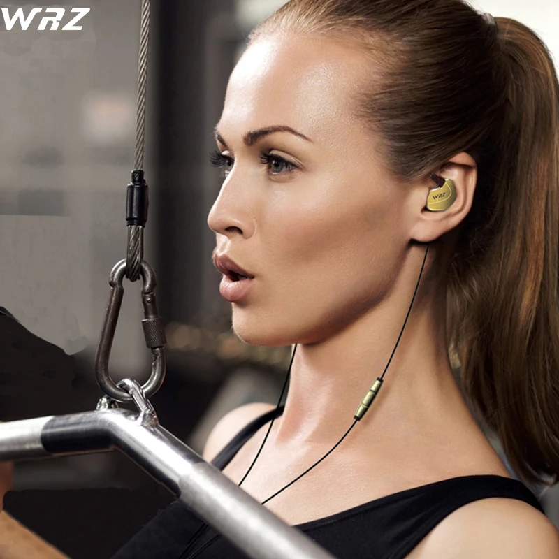 WRZ модернизированные X6 наушники в ухо спортивные HIFI бас диджейские гарнитура 3 5