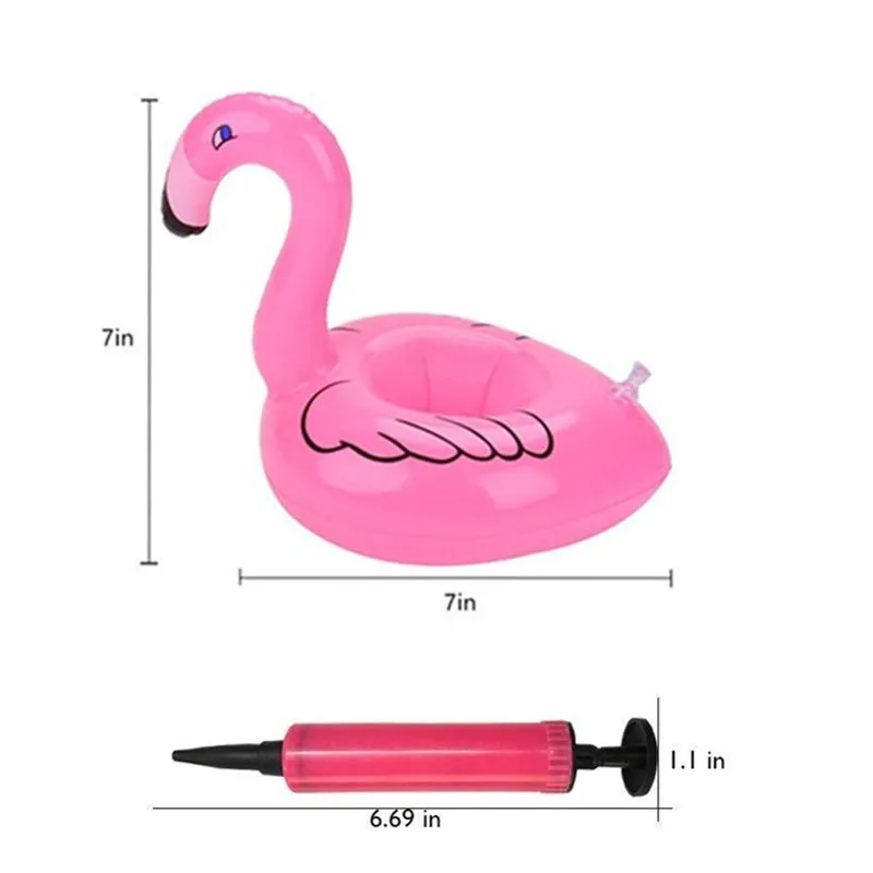 10 шт. матрасы для чашек с фламинго | Спорт и развлечения