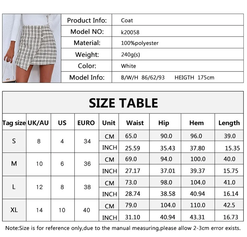 

WYBLZ New Women Skirt Single Breasted Irregular Hem Summer Clothing Female Sexy High Waist Mini Skirts Bag Hip A-line Skirt